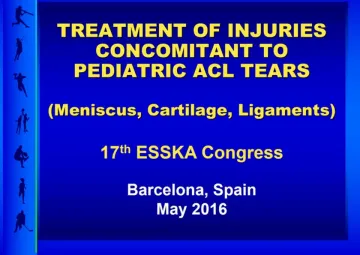 Treatment of Injuries Concomitant to Pediatric ACL Tears