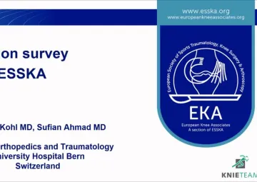 Infection survey EKA /ESSKA