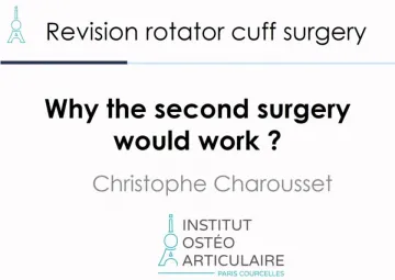 Revision rotator cuff surgery - why the second surgery would work