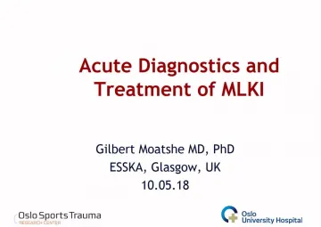 Acute treatment and diagnostics