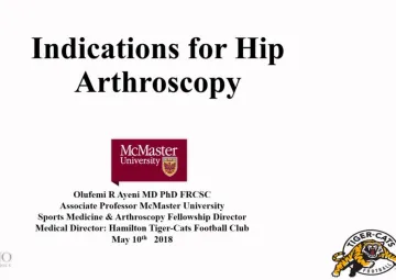 Good indications for a hip scope