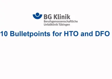 10 bullet points HTO and DFO