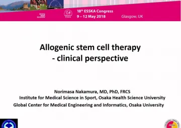 Allogenic stem cell therapy- clinical prospective