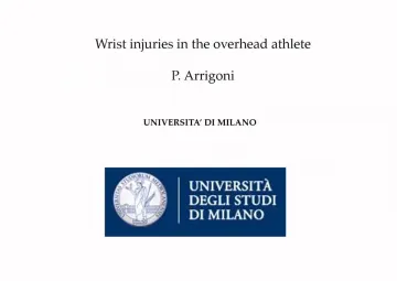 Wrist injuries in the overhead athletes