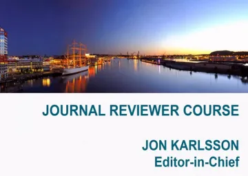 Journal Reviewer Course