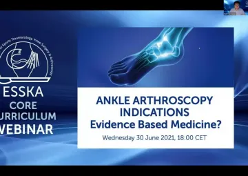 ANKLE ARTHROSCOPY INDICATIONS – Evidence Based Medicine?