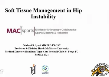 Soft tissue management in hip instability