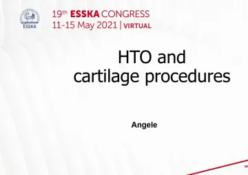 HTO and cartilage procedures