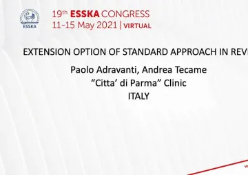 Extension options of standard approach in revision TKA