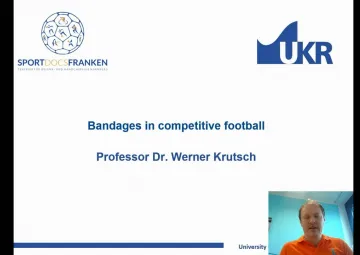 Bandages in competitive football