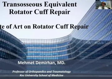 Transosseous equivalent rotator cuff repair