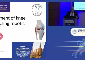 Assessment of knee laxity using Robotics