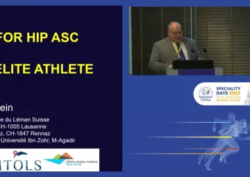 Is there a place for arthroscopy in the arthritic hip of an elite athlete?